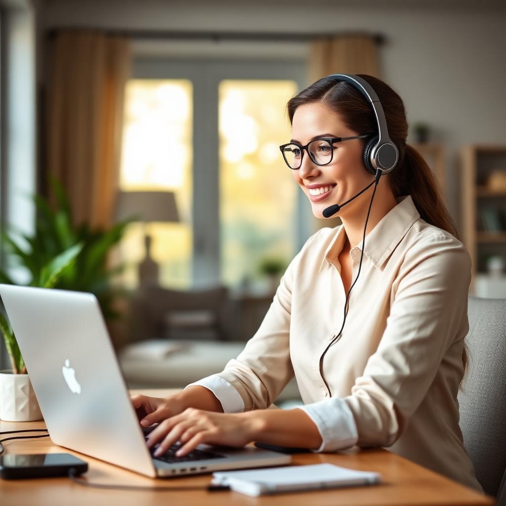 Agent working from home